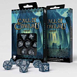 Миниатюра товара Набор кубиков Call of Cthulhu Abyssal & white Dice Set - 1