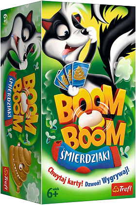 Настольная игра Бум Бум: Смердючки (Boom Boom: Stinkers), бренду Trefl, для 2-4 гравців - KUBIX