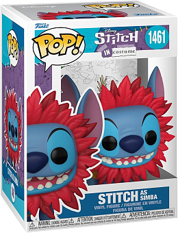 Ігрова фігурка Funko POP! Стіч у костюмі Сімби (Stitch in Costume. Stitch as Simba) #1461