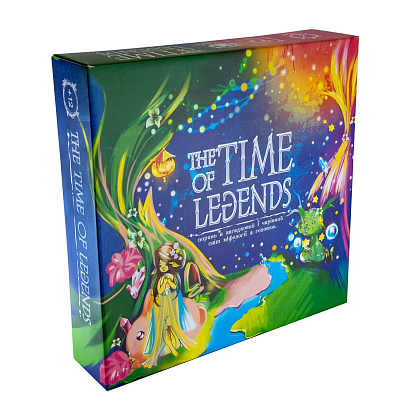 Настільна гра Час легенд (The time of legends), бренду Strateg, для 3-6 гравців, час гри < 30хв. - KUBIX