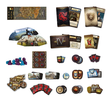 Настольная игра Игра престолов. Второе издание. Мать драконов (A Game of Thrones: Mother of Dragons), бренду Geekach Games, для 3-8 гравців, час гри > 60мин. - 3 - KUBIX