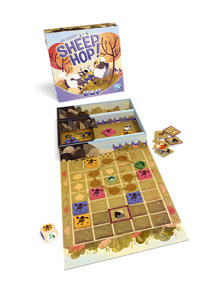 Настільна гра Овеча втеча (Sheep Hop), бренду Ігромаг, для 1-4 гравців, час гри < 30хв. - 3 - KUBIX