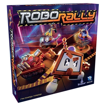 Настольная игра Роборалли (Robo Rally) - KUBIX Настольная игра Роборалли (Robo Rally)