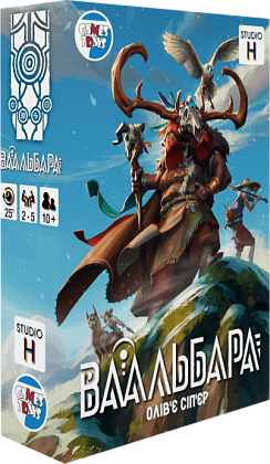 Настільна гра Ваальбара (Vaalbara), бренду Games 7Days, для 2-5 гравців, час гри < 30хв. - KUBIX