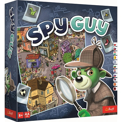 Настільна гра Шпигун (Spy Guy), бренду Trefl, для 1-4 гравців, час гри < 30хв. - KUBIX