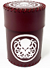 Стакан для кубиків Ктулху бургунді Dice Cup