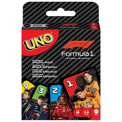Купити Настільна гра Уно F1 (UNO F1), бренду Mattel - KUBIX Настільна гра Уно F1 (UNO F1), бренду Mattel, для 2-10 гравців, час гри < 30хв. - KUBIX