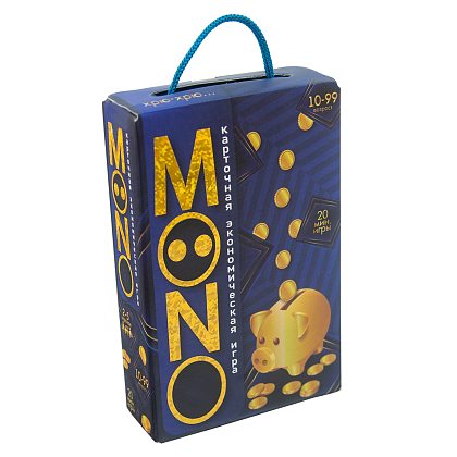 Настольная игра Моно (Mono) (Большая) (RU), бренду Strateg, для 2-5 гравців, час гри < 30мин. - KUBIX