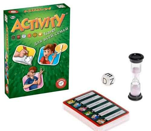 Настольная игра Активити Travel для всей семьи (RU), бренду Piatnik, для 3-12 гравців, час гри < 30мин. - 3 - KUBIX