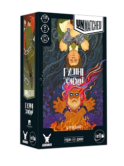 Настольная игра Unmatched: Гудини против Джина (Unmatched: Houdini vs. The Genie)