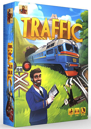 Настільна гра Трафік (Trafic), бренду Bombat Game, для 2-6 гравців, час гри < 30хв. - KUBIX