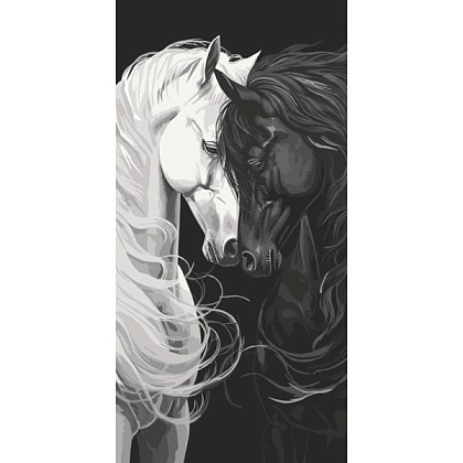 Картина по номерам Свет и тень (40x80 см), бренду Art Craft - KUBIX