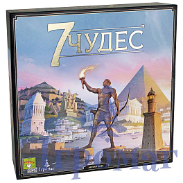 Настольная игра 7 Чудес 2 издания (7 Wonders (2nd Edition))
