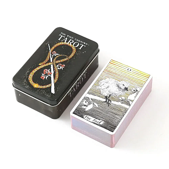 Карты ТАРО Дикое Неизвестное (Жестяная коробка) (Tarot Cards Wild Unknown (Tin Box)) - KUBIX Карты ТАРО Дикое Неизвестное (Жестяная коробка) (Tarot Cards Wild Unknown (Tin Box))