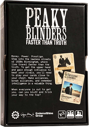 Настольная игра Peaky Blinders: Faster than Truth (Острые Картузы: Скорее, чем Правда) (EN), бренду Steamforged Games Ltd., для 3-6 гравців, час гри < 30мин. - 15 - KUBIX