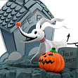 Миниатюра товара Фигурка Собака-призрак из Кошмара перед (Рождеством NIGHTMARE BEFORE CHRISTMAS Zero) - 5