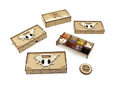 Миниатюра товара Органайзер для настольной игры Robinson Crusoe 2 издания + дополнения (Organizer for boardgame Robinson Crusoe 2nd edition + Expansions) - 6