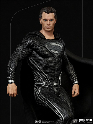 Статуетка Супермен (DC COMICS Superman black suit art scale 1/10) - 3 - KUBIX