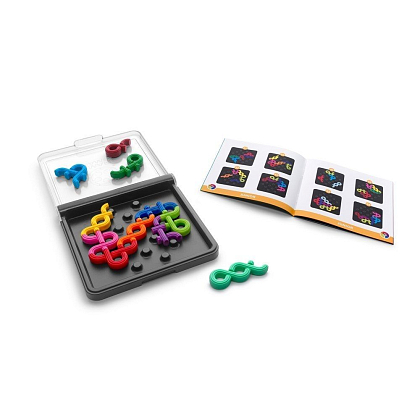 Настільна гра IQ Спагеті (IQ Noodles), бренду Smart Games, для 1-1 гравців, час гри < 30хв. - 3 - KUBIX