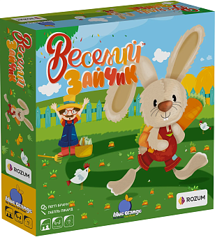 Настольная игра Веселый зайчик (Happy Bunny) - KUBIX Настольная игра Веселый зайчик (Happy Bunny)