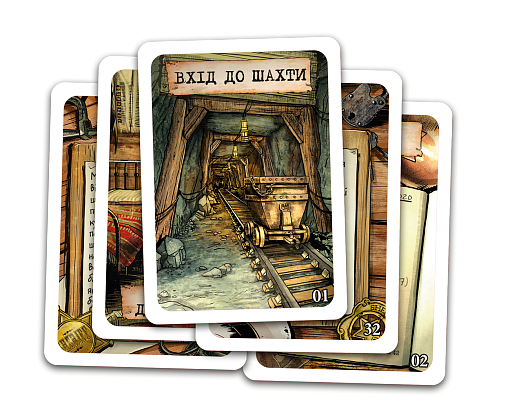 Настольная игра Шерлок Дальнее мероприятие. Проклятая шахта (Sherlock Far West: The Cursed Mine), бренду Geekach Games, для 1-8 гравців, час гри < 60мин. - 4 - KUBIX