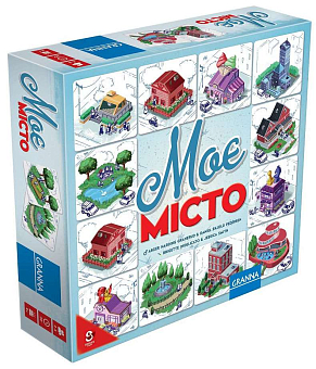 Настольная игра Моё город - KUBIX Настольная игра Моё город