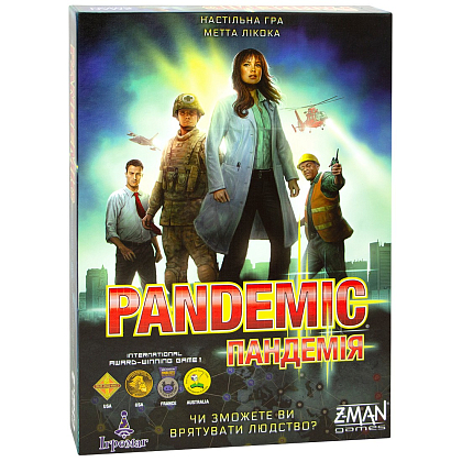 Настольная игра Пандемия (Pandemic), бренду Игромаг, для 2-4 гравців, час гри < 60мин. - KUBIX