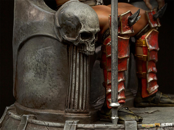 Статуетка Шао Кан (MORTAL KOMBAT 11 Shao Kahn art scale 1/10) - 5 - KUBIX