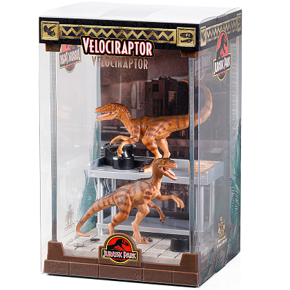 Фигурка Велоцераптор. Парк Юрского периода (Velociraptor. JURASSIC PARK Velociraptor) - 6 - KUBIX