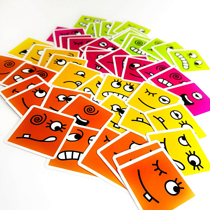 Настольная игра Смайлики (Cubeez), бренду Lelekan, для 2-4 гравців, час гри < 30мин. - 8 - KUBIX