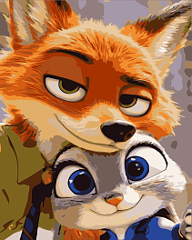 Картина по номерам Зоотрополис (50х60 см)