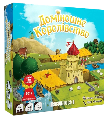 Настільна гра Доміношне королівство (Kingdomino), бренду Feelindigo, для 2-4 гравців, час гри < 30хв. - KUBIX