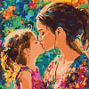 Картина по номерам Поцелуй мамы (40х40 см)