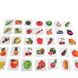 Миниатюра товара Настольная игра Меморики: Овощи, фрукты и ягоды - 3