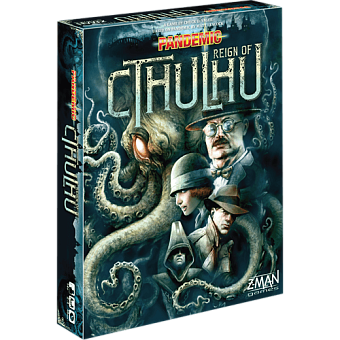 Настольная игра Pandemic: Reign of Cthulhu (Пандемия Правление Ктулху) (EN)