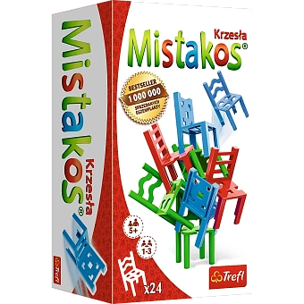 Настольная игра Стульчики для 3-х игроков (Mistakos. Chairs 3) - KUBIX Настольная игра Стульчики для 3-х игроков (Mistakos. Chairs 3)