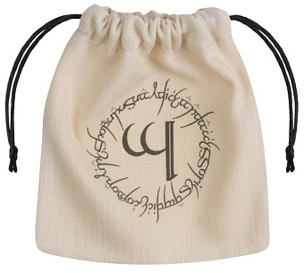 Мешочек Elven Beige Dice Bag - KUBIX Мешочек Elven Beige Dice Bag