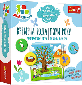 Настільна гра АБВГДейка. Пори року (Kid's ABC. Seasons)