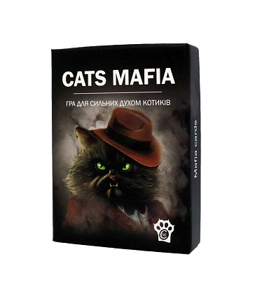 Настільна гра Котомафія (Cats Mafia), бренду Woodcat, для 6-12 гравців, час гри < 30хв. - KUBIX