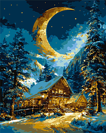 Картина по номерам Зимове тепло дому (40х50 см)