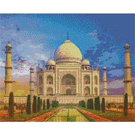 Алмазная картина Великолепный Тадж-Махал (40х50 см)