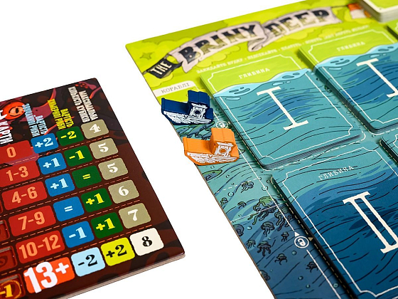 Настольная игра Глубокое сожаление + Жалкие щупальца (Deep Regrets + Lamentable Tentacles), бренду Игромаг, для 1-5 гравців, час гри < 30мин. - 7 - KUBIX