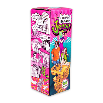 Настільна гра Стримуй баланс дженга міні (Keep the balance Jenga mini)