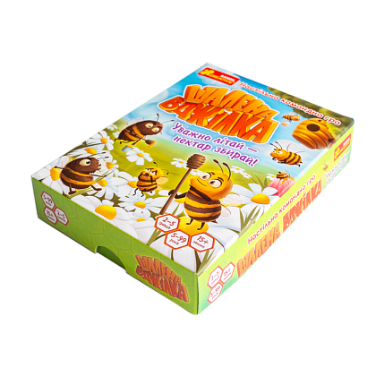 Настольная игра Безумная пчелка, бренду Ранок, для 2-5 гравців, час гри < 30мин. - 11 - KUBIX