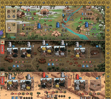 Настольная игра Всадники Скифии (Raiders of Scythia), бренду Lord of Boards, для 1-4 гравців, час гри < 60мин. - 2 - KUBIX