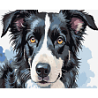 Мініатюра товару Картина за номерами Собачий портрет (40х50 см) - 1