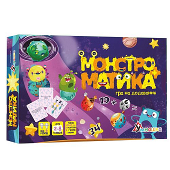 Настольная игра Монстроматика - KUBIX Настольная игра Монстроматика