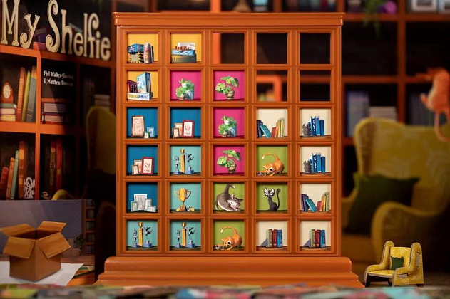 Настольная игра Мои полочки (My Shelfie), бренду Lord of Boards, для 2-4 гравців - 5 - KUBIX