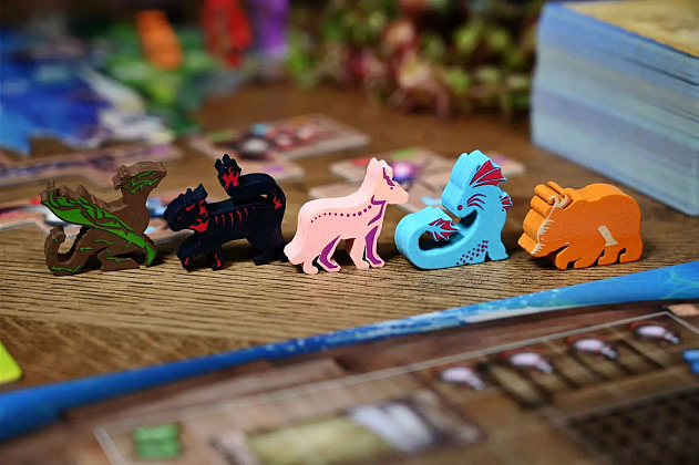 Настольная игра Остров кошек: Еще больше гостей (The Isle of Cats: Kickstarter Pack 2), бренду Geekach Games, для 1-6 гравців, час гри < 30мин. - 4 - KUBIX