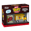 Миниатюра товара Игровая фигурка Bitty Pop! Дедпул и грузовик Чимичанги (Rides: Deadpool's Chimichanga Truck) - 1